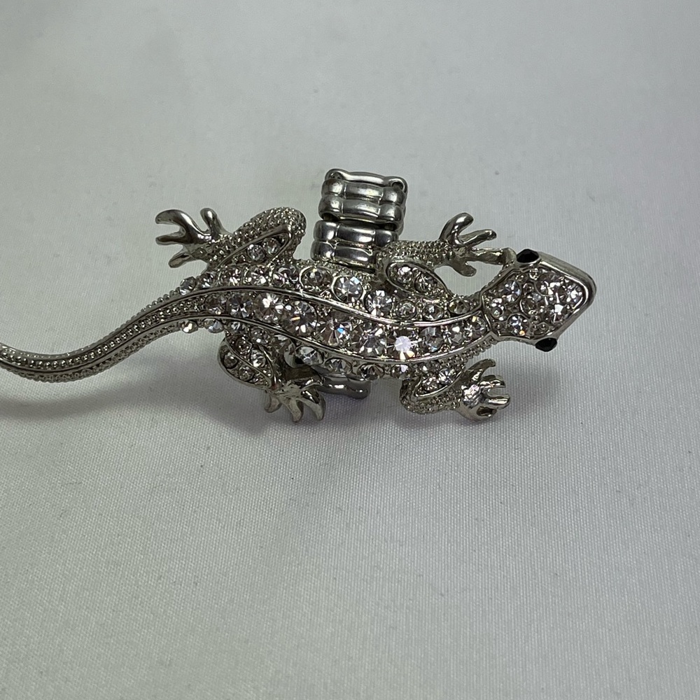 Rhinestone lizard ring - Picture 3 of 5